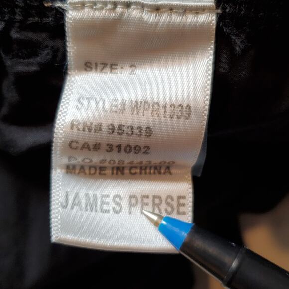 James Perse Standard Women's Size 2 (US - M) Cuffed Cargo Pants Black WPR1339 - Picture 8 of 9